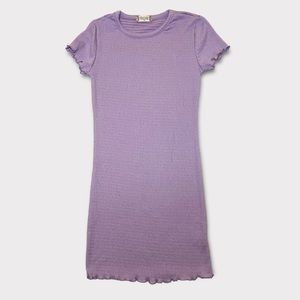 ALTAR’D State Purple/ Lilac Bodycon Ruched Dress